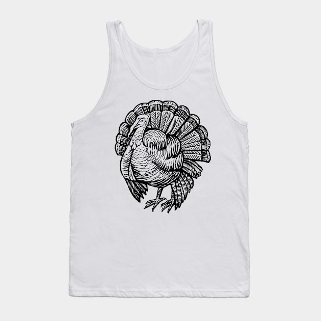 Turkey Tank Top by BadDesignCo